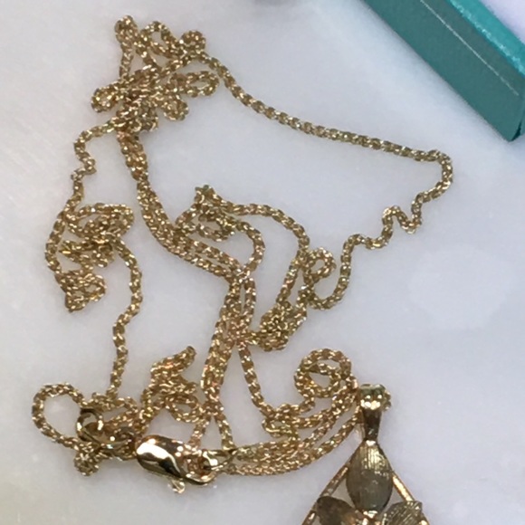 VINTAGE 14K RUBY PENDANT $ CHAIN - Picture 13 of 13